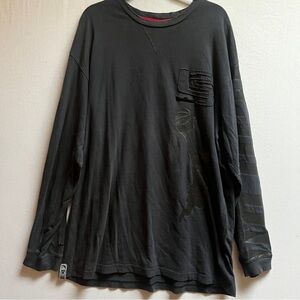 Vintage Nike LeBron James Max90 long-sleeve oversized shirt Sz M